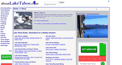 Desktop Screenshot of aboutlaketahoe.com